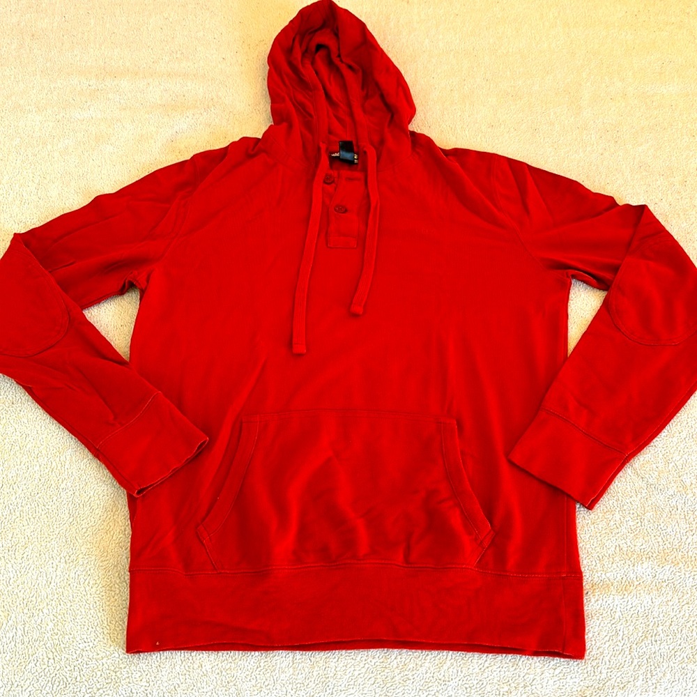 H.E. By Mango Orange Sweat Shirt/ Hoodie - Small (US)/ Medium (EU)